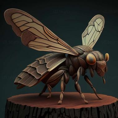 3D model Phlaeothripidae (STL)